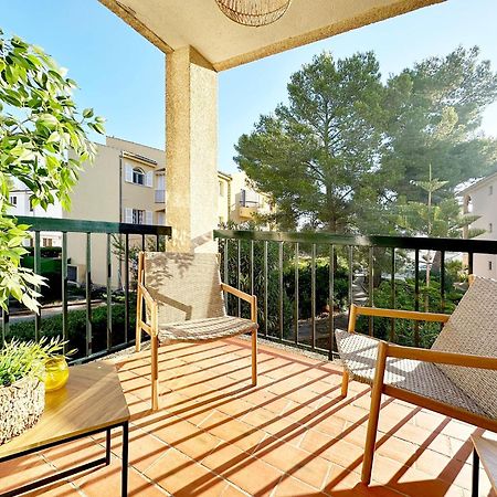 Piso Tamarells Con Balcon Y Piscina Port Pollensa Port de Pollença Exterior foto