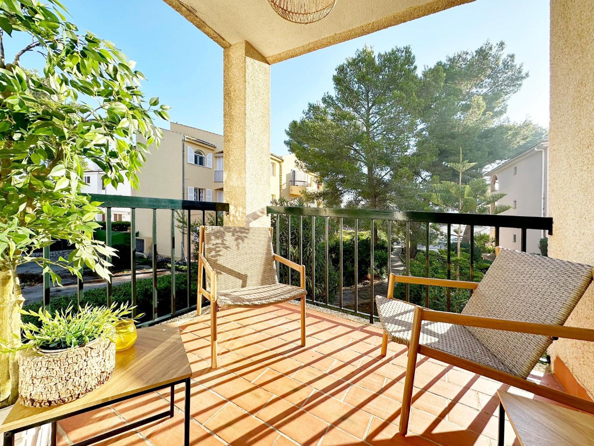 Piso Tamarells Con Balcon Y Piscina Port Pollensa Port de Pollença Exterior foto